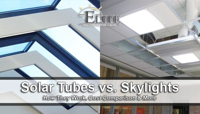 Can You Install Solar Tubes In A Multi Level Home Vs Skylight? Archives ...